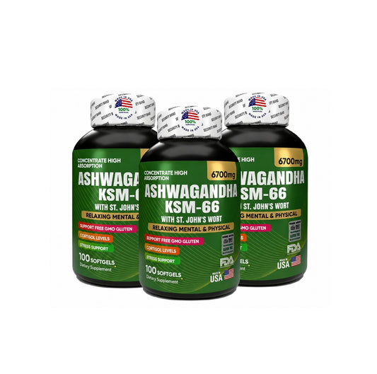 ASHWAGANDHA KSM66 SUPER COMBO X3 UNID