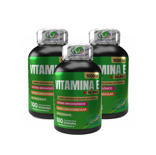 VITAMINA E + SELENIO SUPER COMBO X3 UNID.
